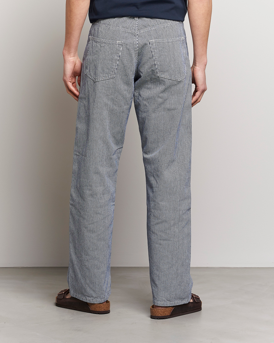 Homme | Pantalons | Sunflower | Loose 5-Pocket Pants Hickory Stripe