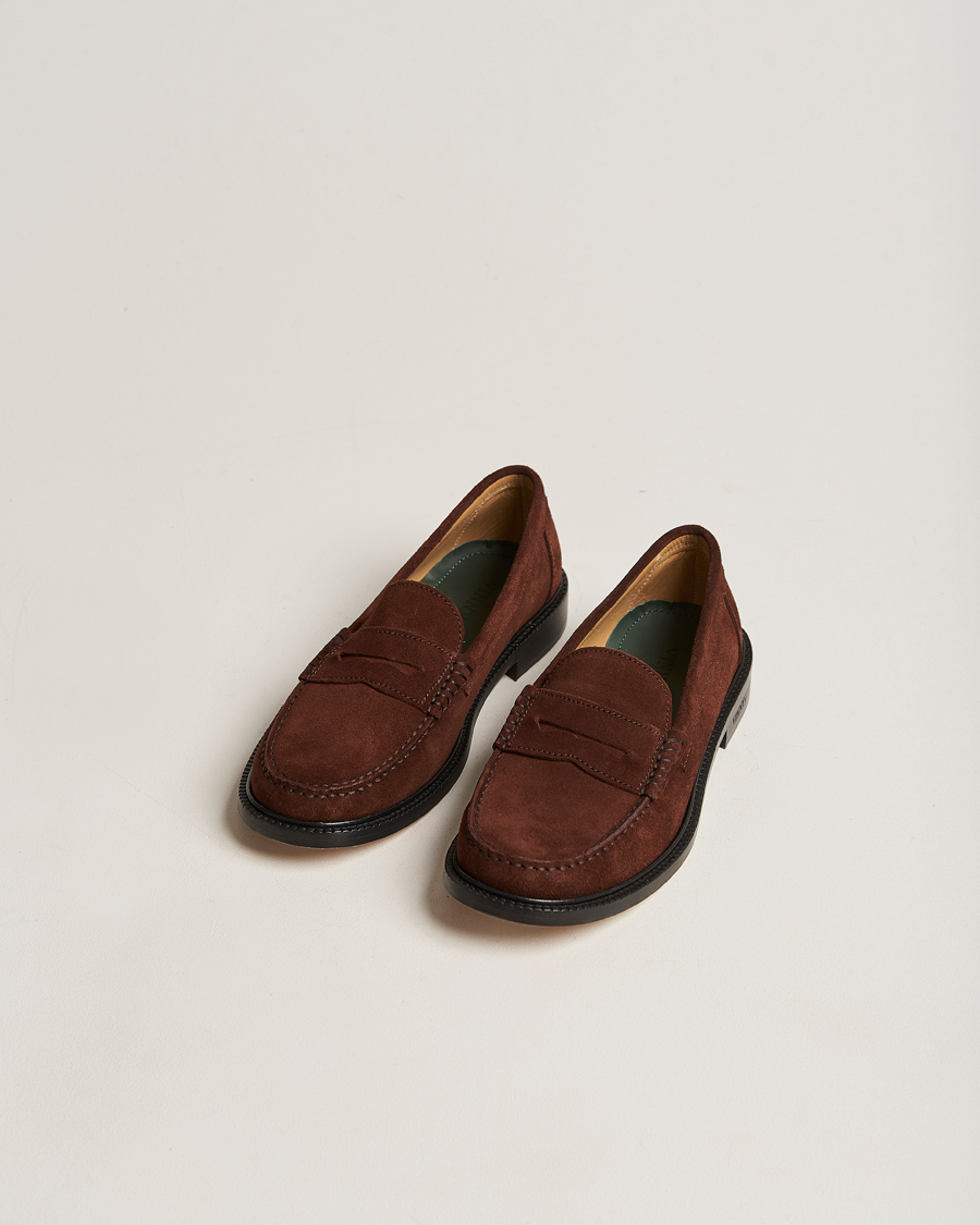 Homme | VINNY's Yardee Moccasin Loafer Brown Suede | VINNY's | Yardee Moccasin Loafer Brown Suede