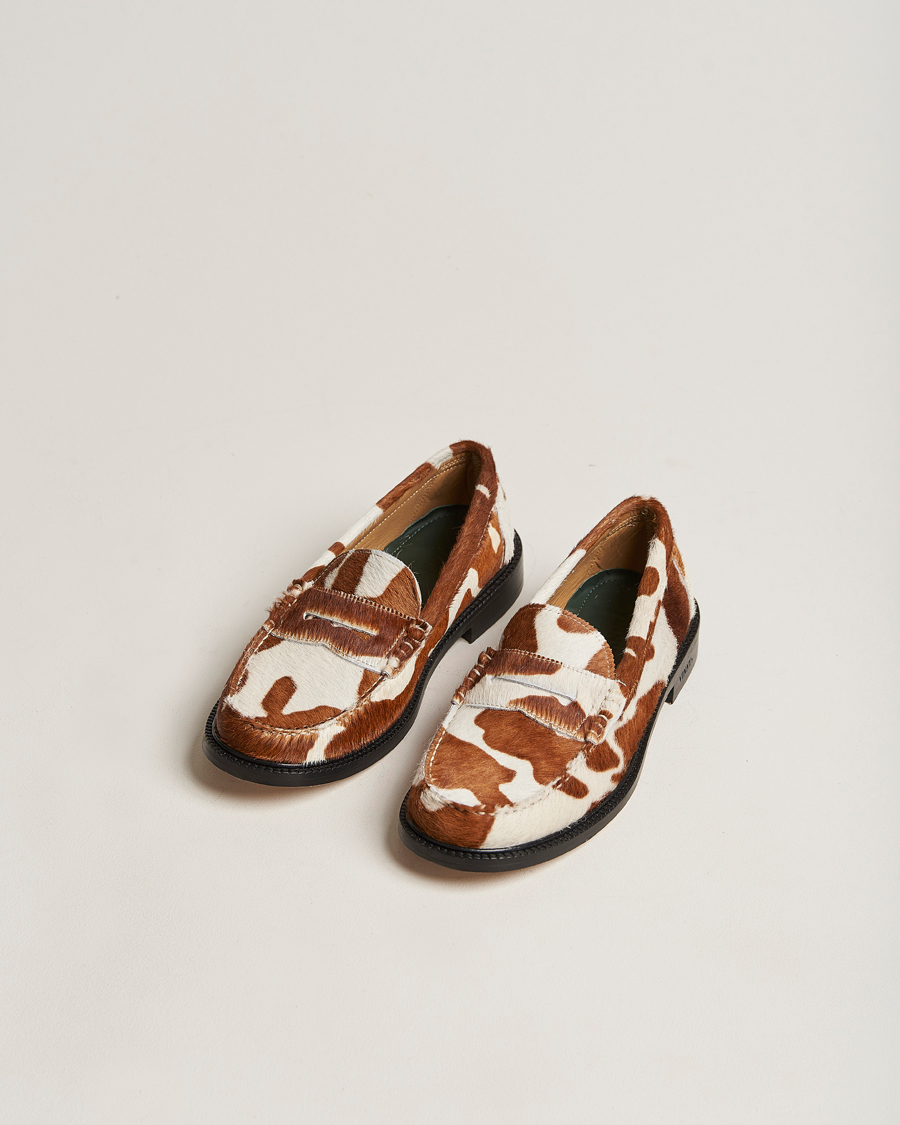 Homme | VINNY's Yardee Moccasin Loafer Spotted Pony Hair | VINNY's | Yardee Moccasin Loafer Spotted Pony Hair