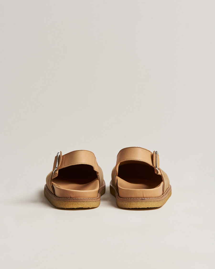 Homme | VINNY's Strapped Mule Sand Suede | VINNY's | Strapped Mule Sand Suede