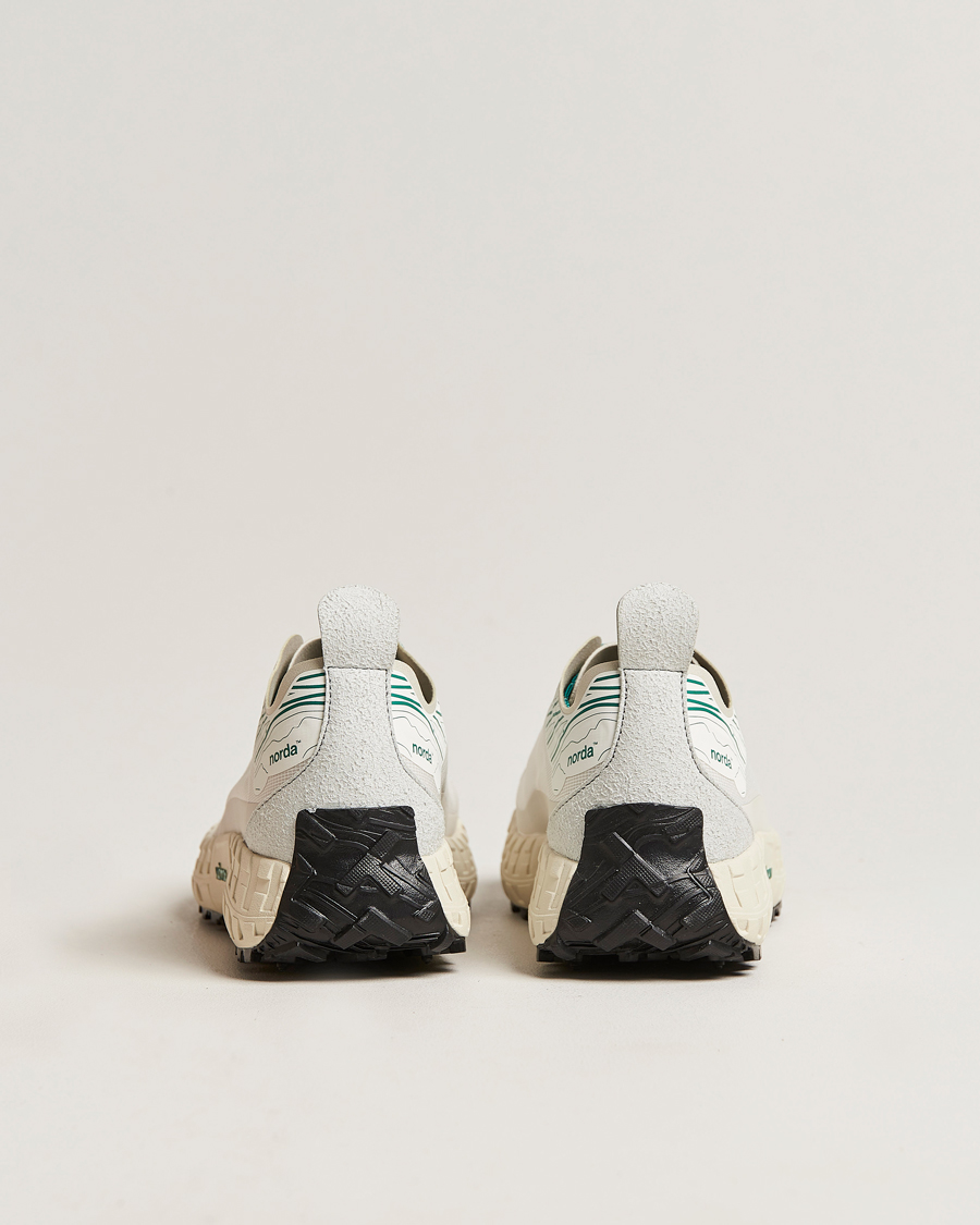 Homme | Norda 001 Running Sneakers White/Forest | Norda | 001 Running Sneakers White/Forest