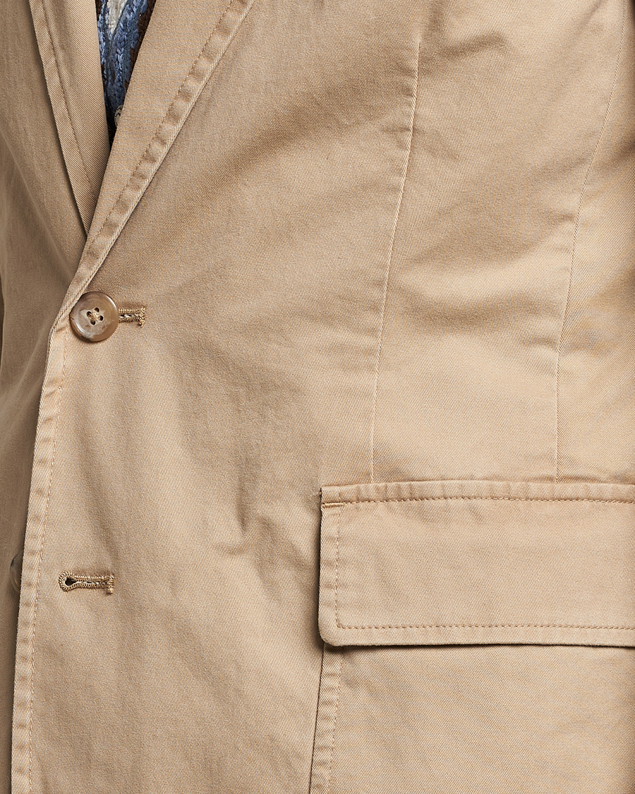 Homme | Blazers | Polo Ralph Lauren | Cotton Stretch Sportcoat Monument Tan