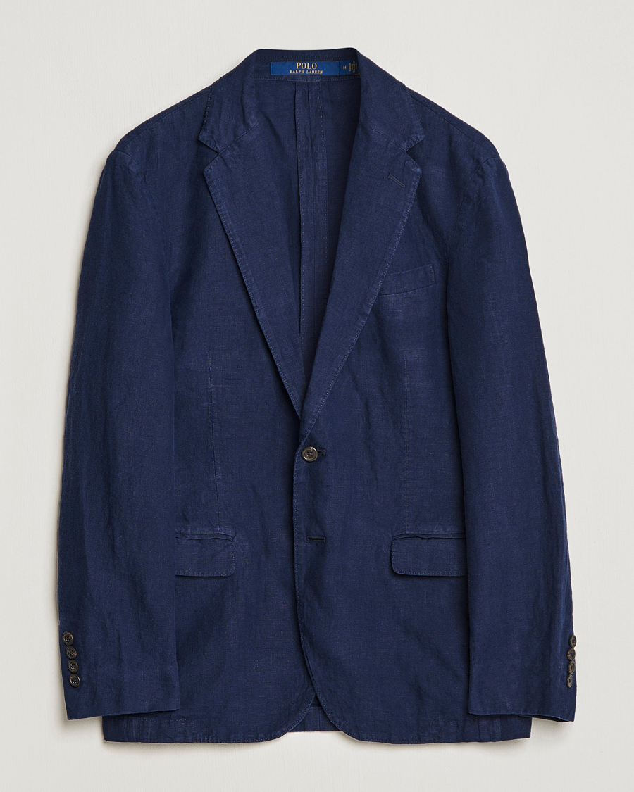 Homme | Blazers | Polo Ralph Lauren | Linen Sportcoat Navy