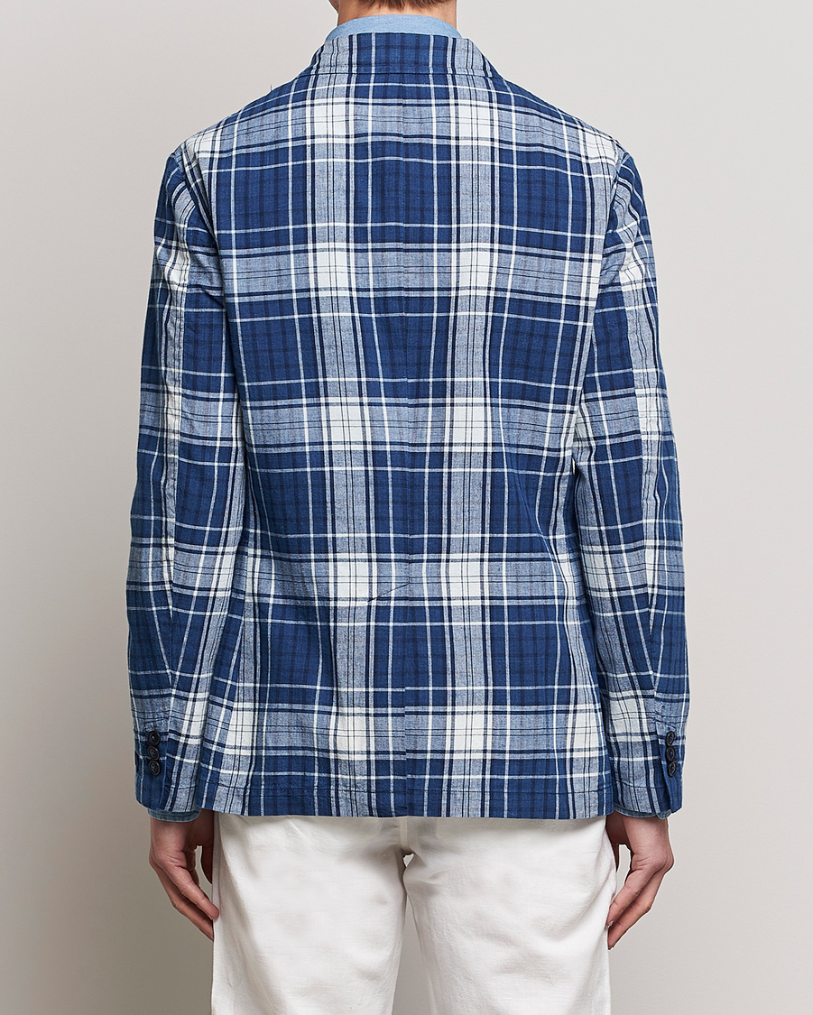 Homme | Blazers | Polo Ralph Lauren | Madras Indigo Checked Sportcoat Blue Multi