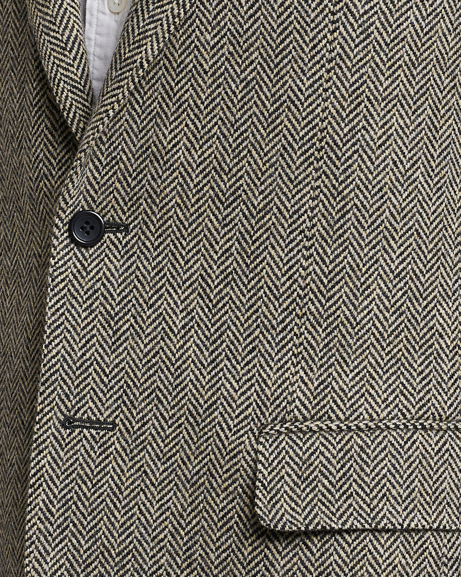 Homme | Blazers | Polo Ralph Lauren | Herringbone Sportcoat Black/Cream