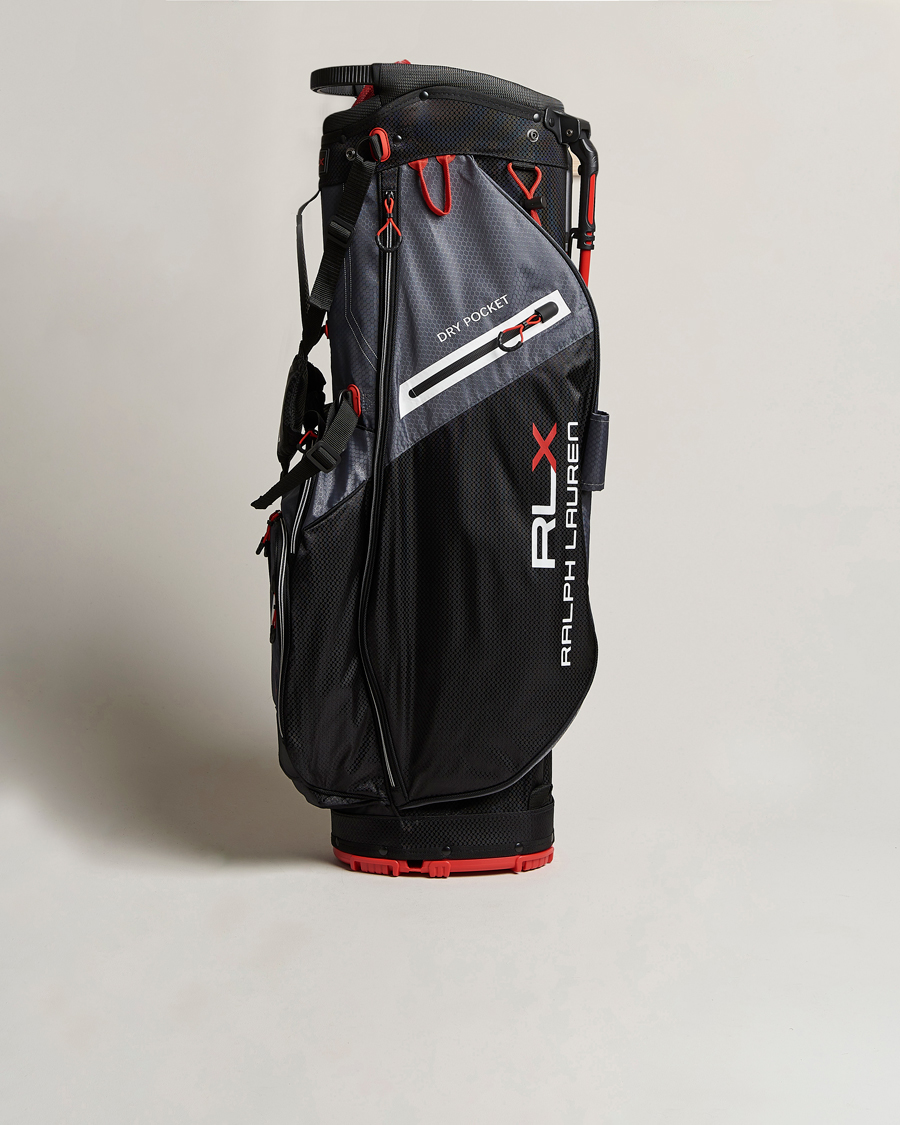 Homme | RLX Ralph Lauren Stand Golf Bag Grey/Black | RLX Ralph Lauren | Stand Golf Bag Grey/Black