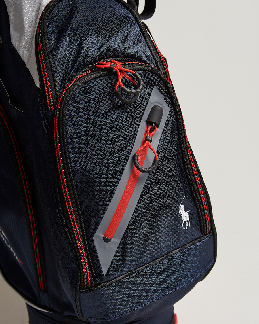 Homme | RLX Ralph Lauren Stand Golf Bag White/Navy | RLX Ralph Lauren | Stand Golf Bag White/Navy