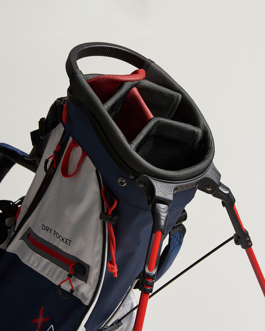 Homme | RLX Ralph Lauren Stand Golf Bag White/Navy | RLX Ralph Lauren | Stand Golf Bag White/Navy