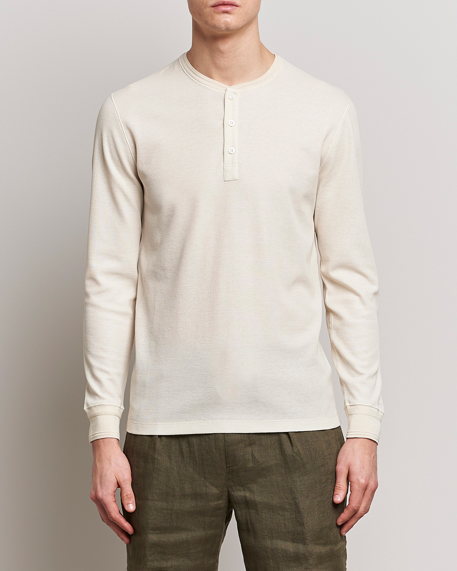 Homme | Pulls Et Tricots | Ralph Lauren Purple Label | Cotton/Silk Henley Cream
