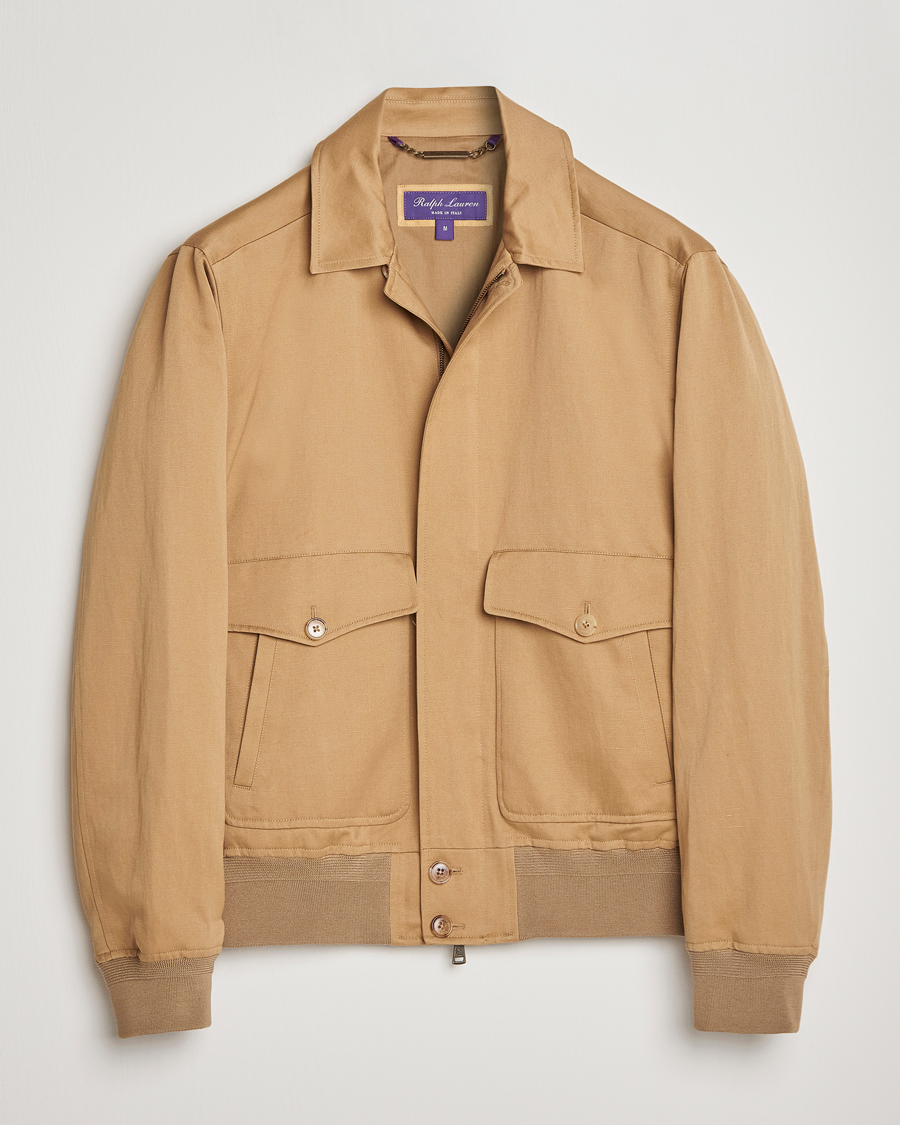Homme | Chemises | Ralph Lauren Purple Label | Harrington Jacket Icon Khaki