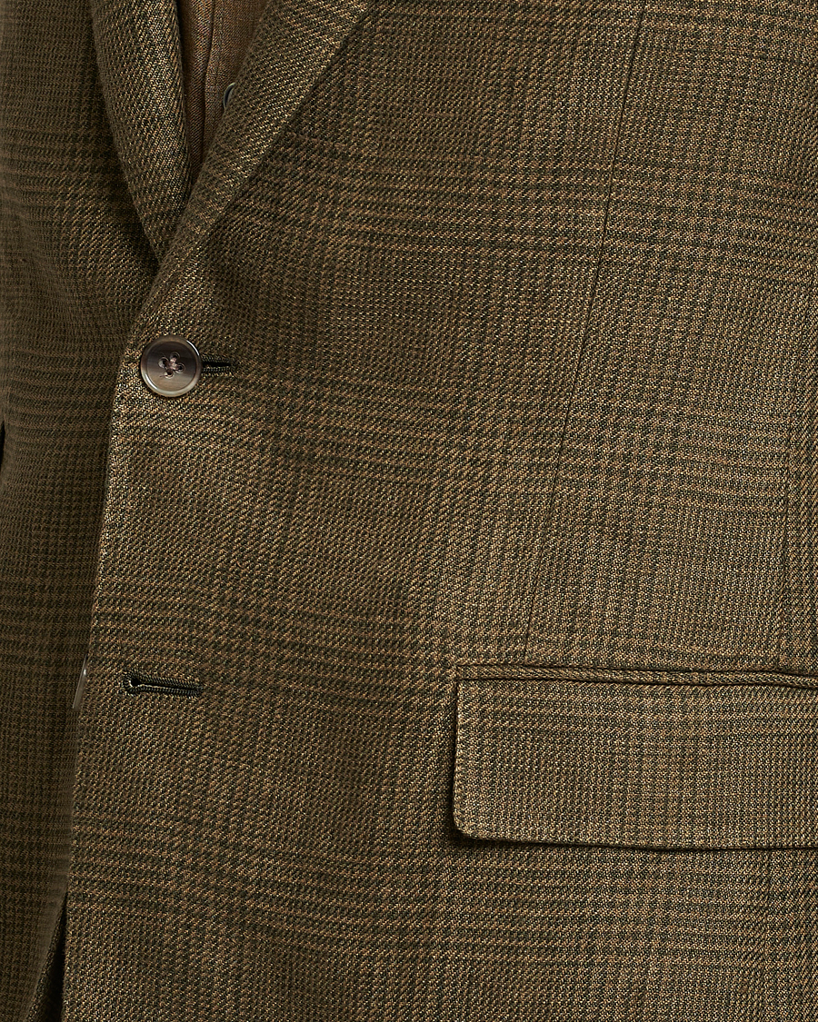Homme | Manteaux Et Vestes | Ralph Lauren Purple Label | Herringbone Wool Jacket Sage Green