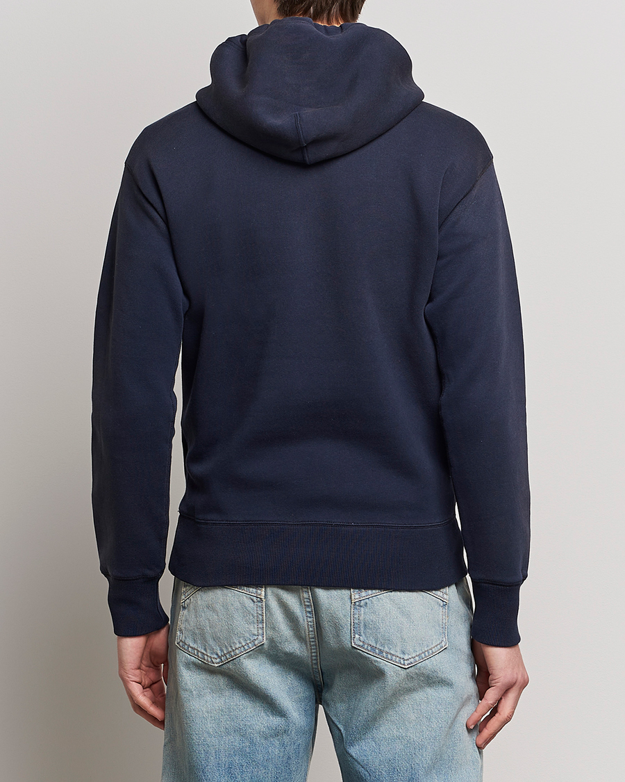 Homme | Pulls Et Tricots | RRL | Hooded Pullover Faded Navy
