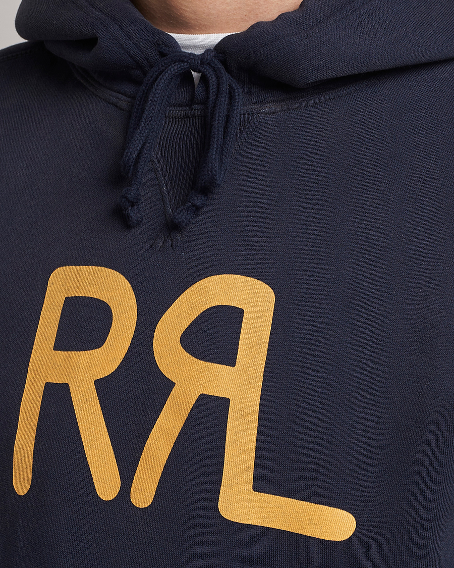 Homme | Pulls Et Tricots | RRL | Hooded Pullover Faded Navy