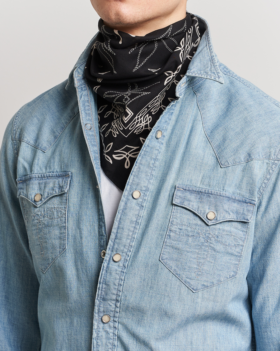 Homme | RRL Rios Bandana Black | RRL | Rios Bandana Black
