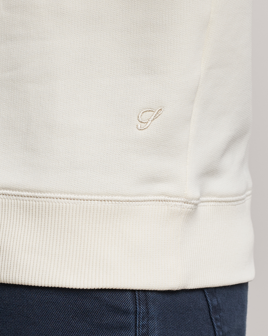 Homme | Pulls Et Tricots | Stenströms | Cotton Collage Crew Neck White