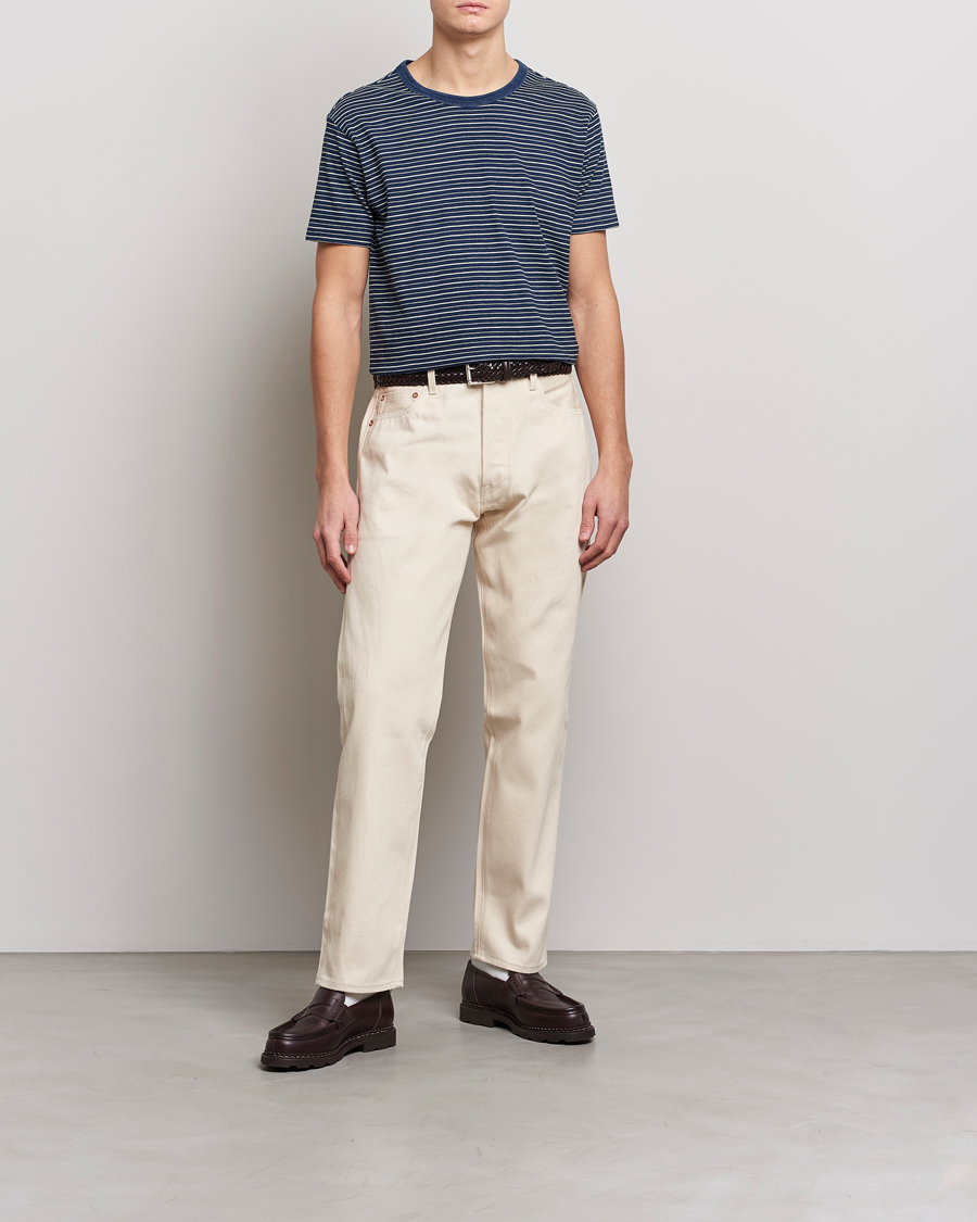 Homme | T-shirts | RRL | Washed Tee Black Indigo