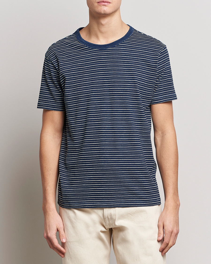 Homme | T-shirts | RRL | Washed Tee Black Indigo