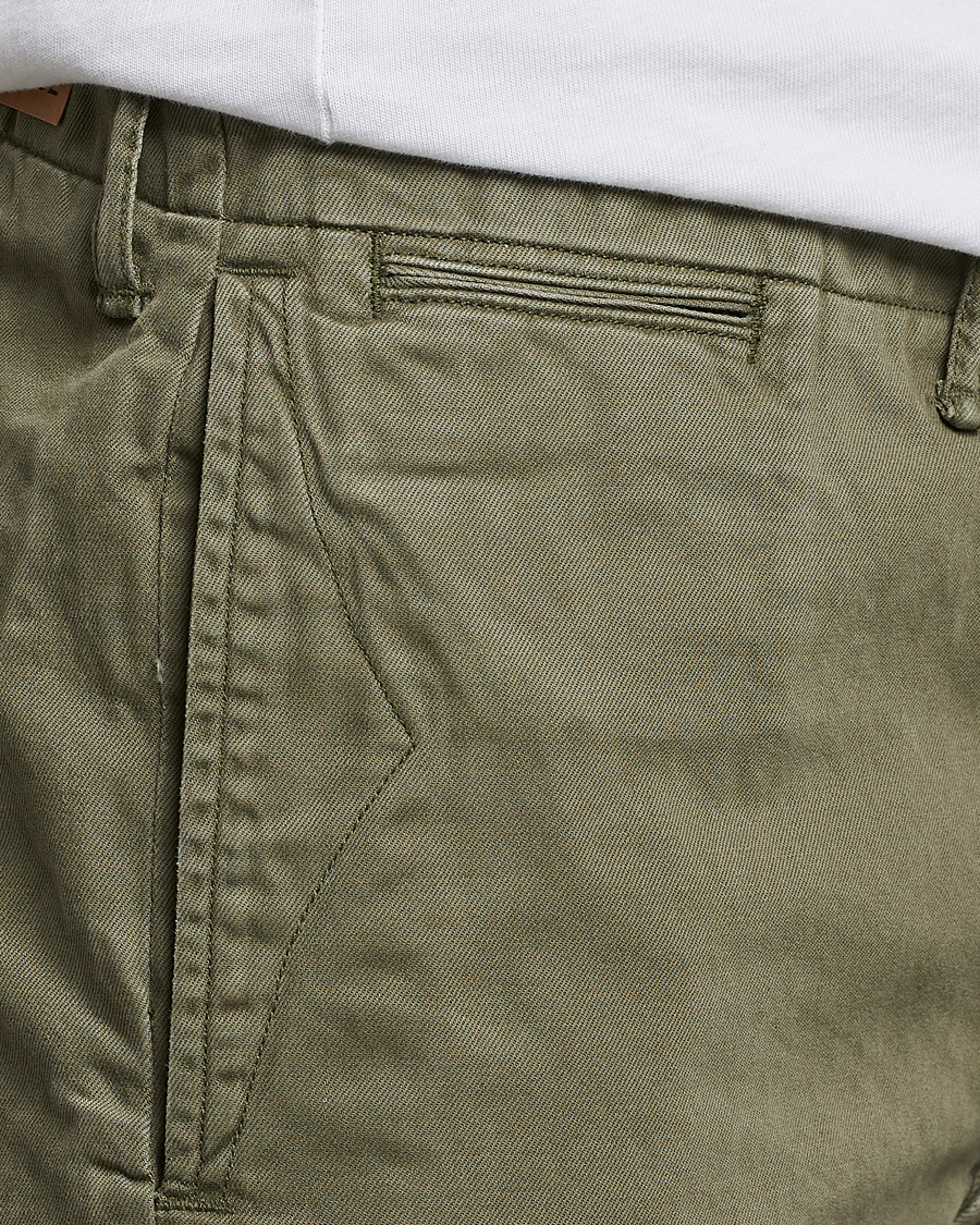 Homme | Pantalons | RRL | Officers Flat Pants Olive