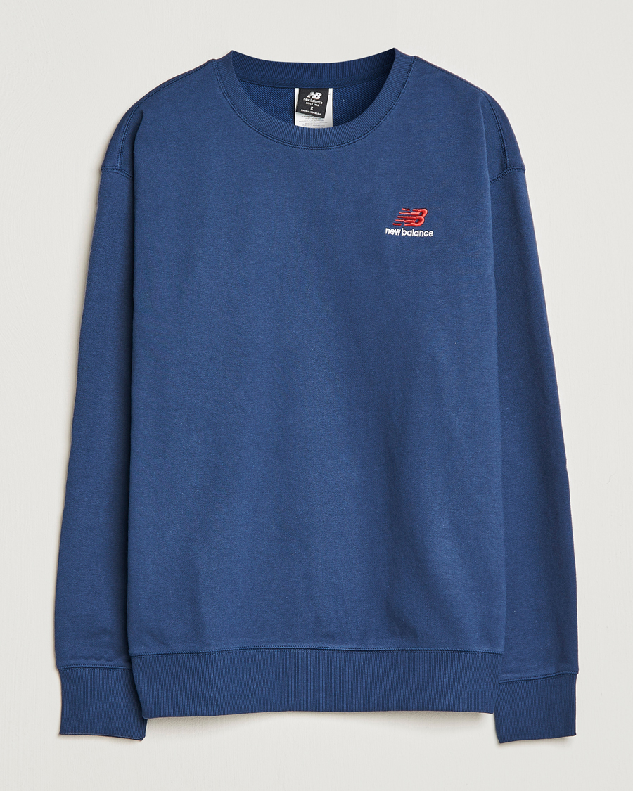 Homme | Pulls Et Tricots | New Balance | French Terry Sweatshirt Natural Indigo