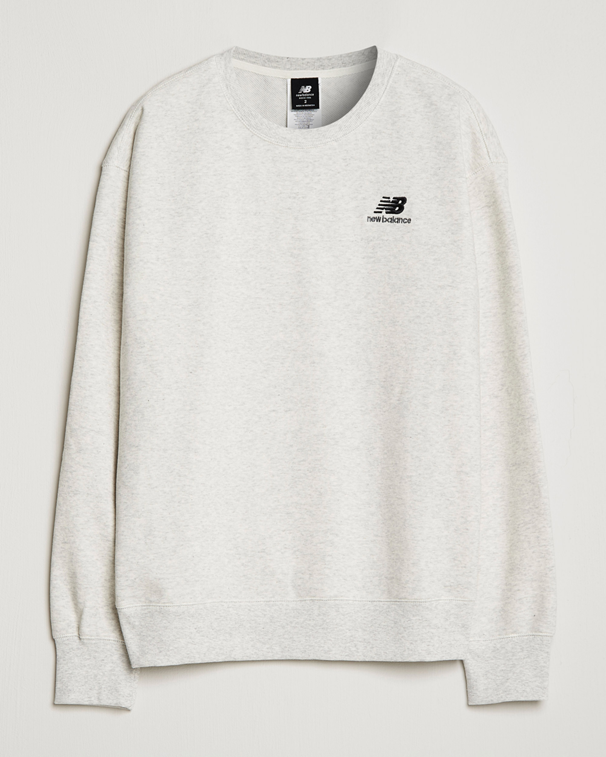 Homme | Pulls Et Tricots | New Balance | French Terry Sweatshirt Sea Salt Heather
