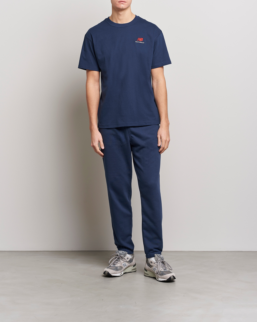 Homme | Pantalons | New Balance | French Terry Sweatpants Natural Indigo
