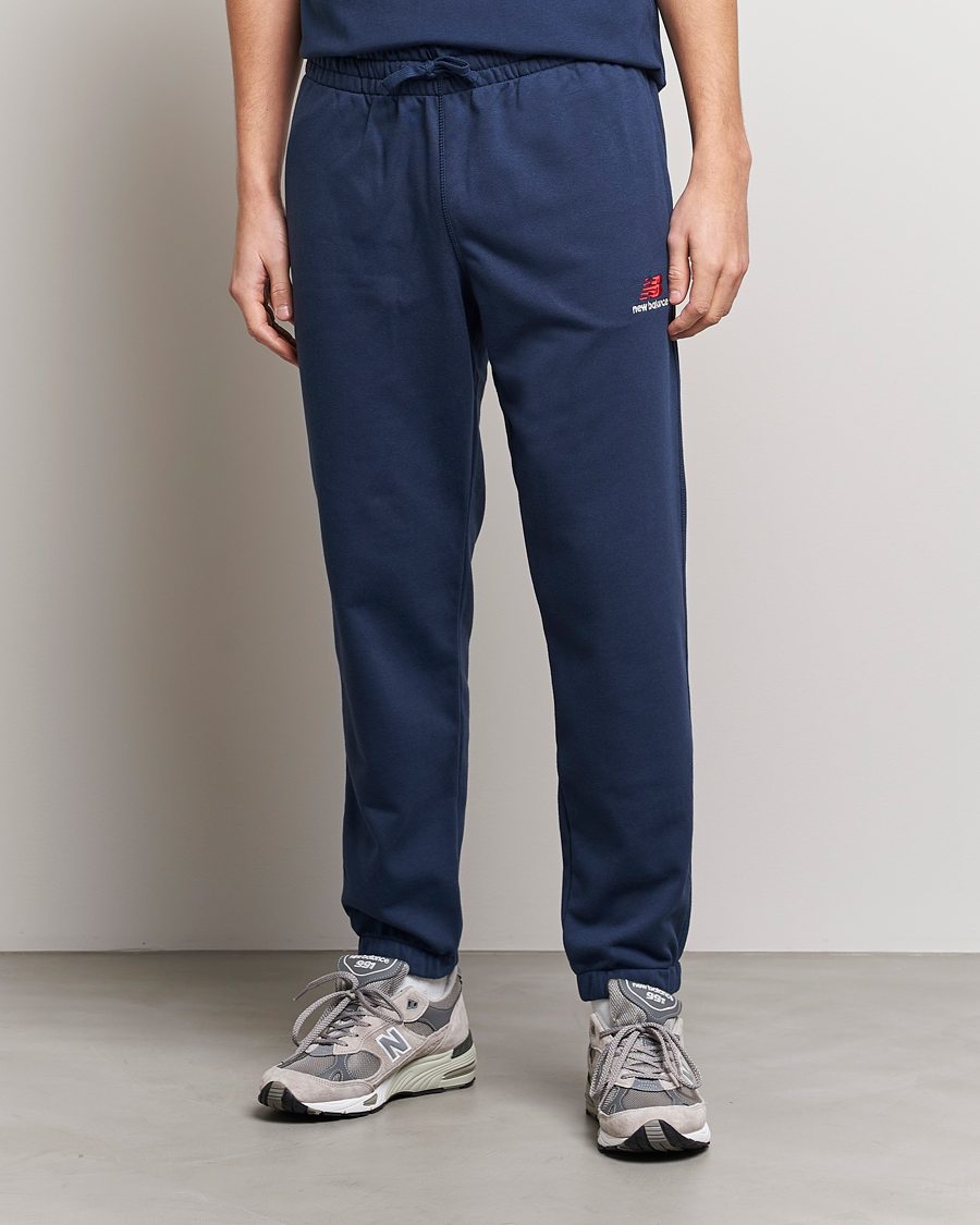 Homme | Pantalons | New Balance | French Terry Sweatpants Natural Indigo