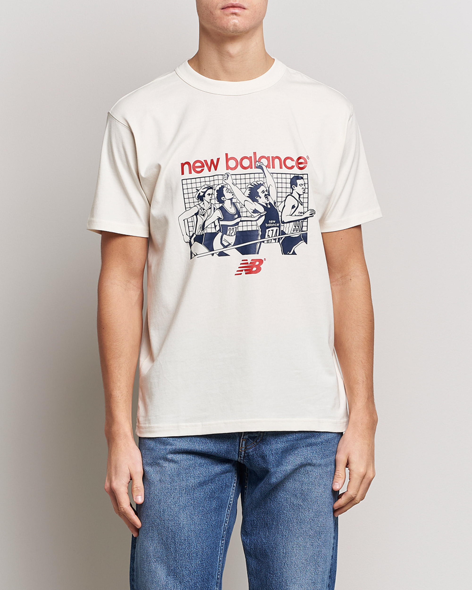 Homme | T-shirts | New Balance | Athletics 90s Graphic T-Shirt Greige
