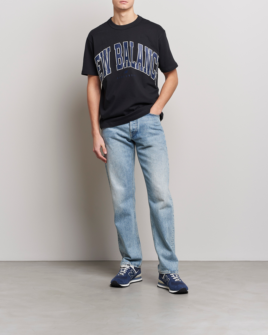 Homme | T-shirts | New Balance | Athletics Warped T-Shirt Black