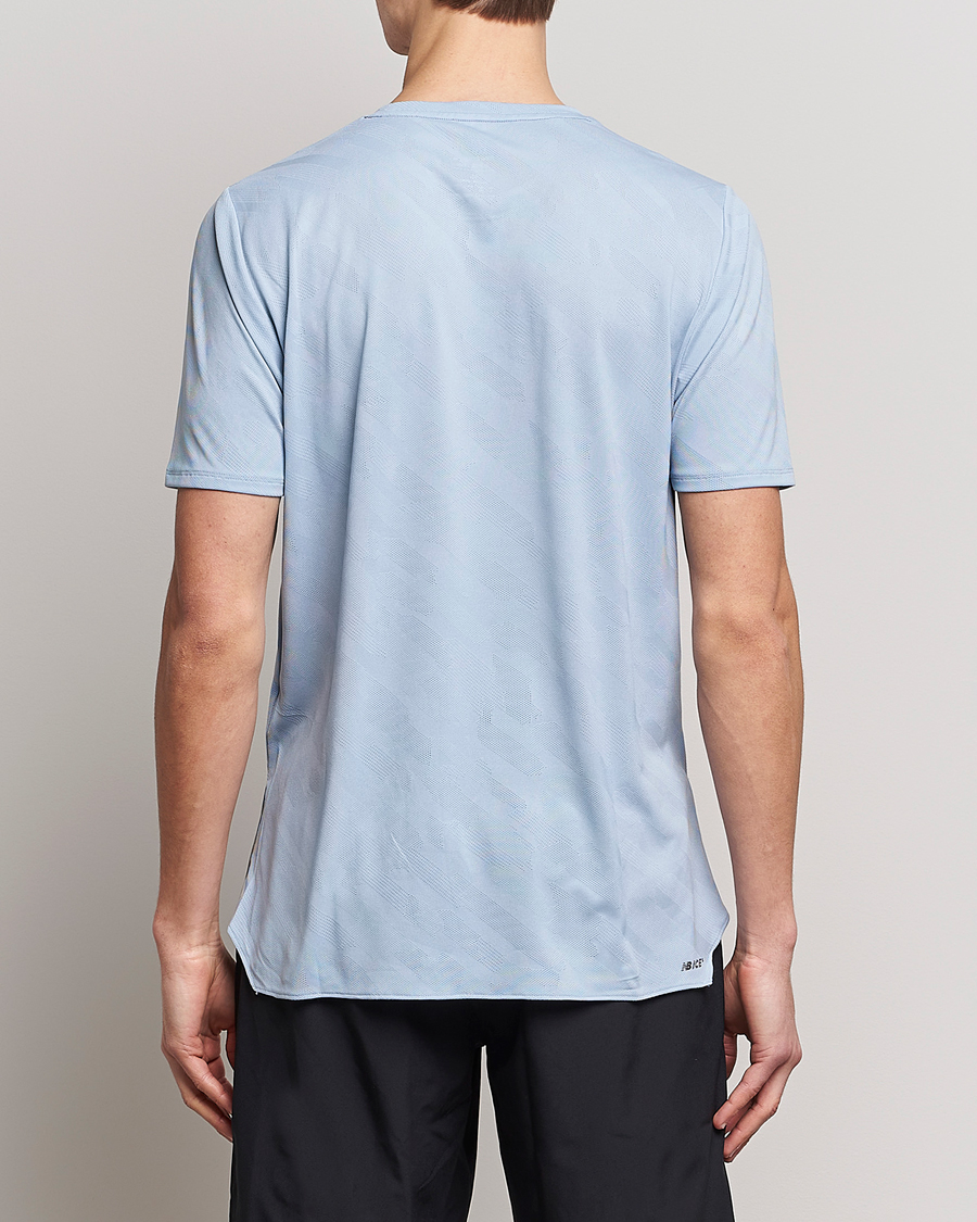 Homme | T-shirts | New Balance Running | Q Speed Jacquard T-Shirt Light Arctic Grey