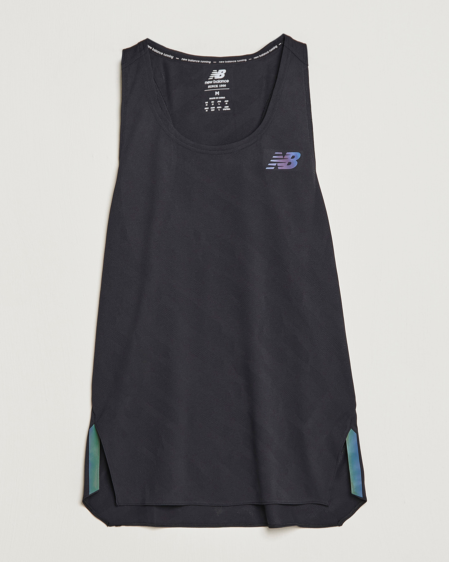 Homme | T-shirts | New Balance Running | Q Speed Jacquard Singlet Black