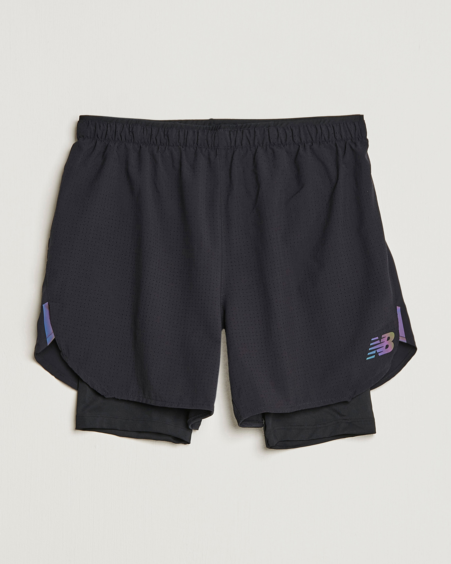 Homme | Shorts | New Balance Running | Q Speed 2 in 1 Shorts Black