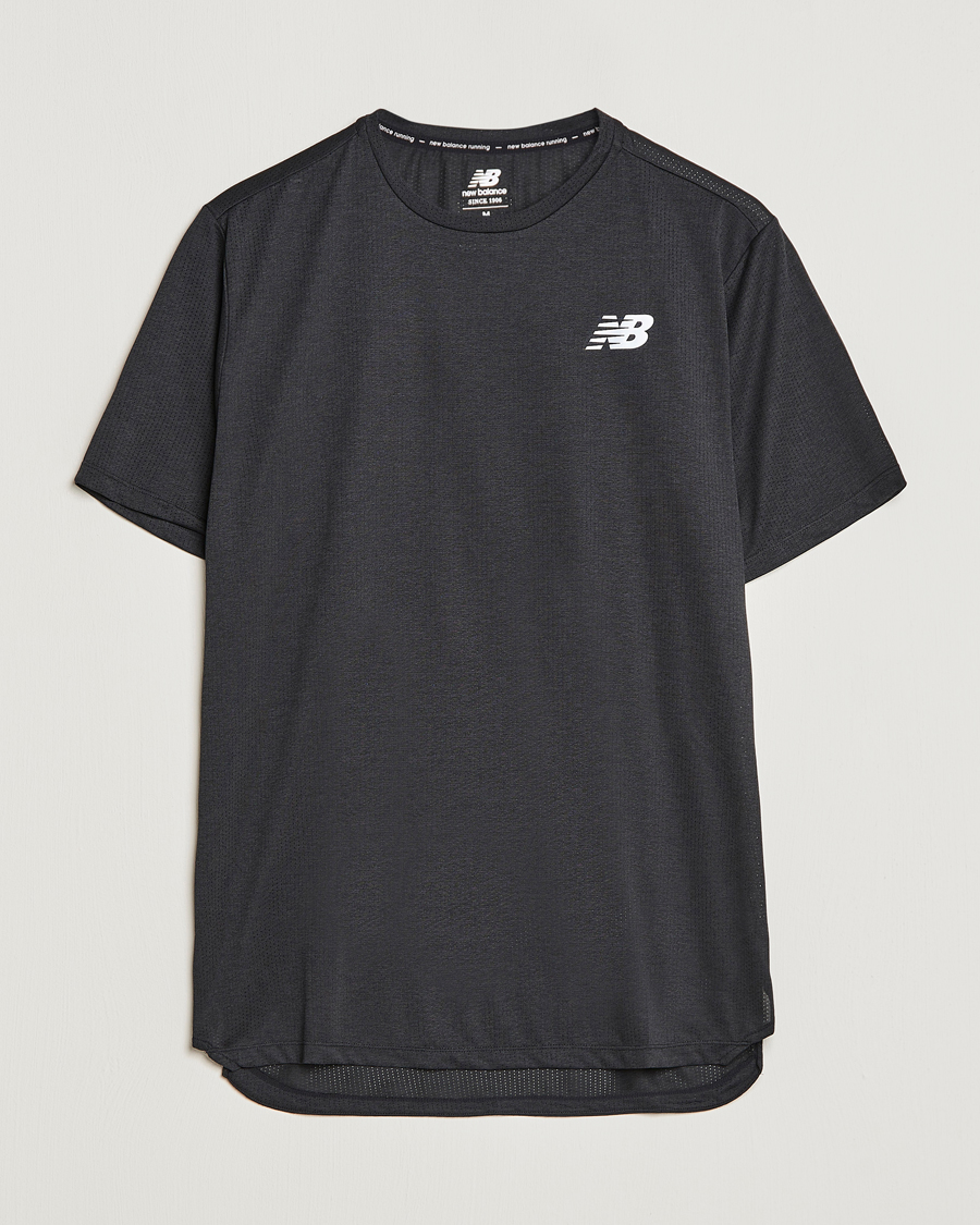 Homme | T-shirts | New Balance Running | Impact Run T-Shirt Black