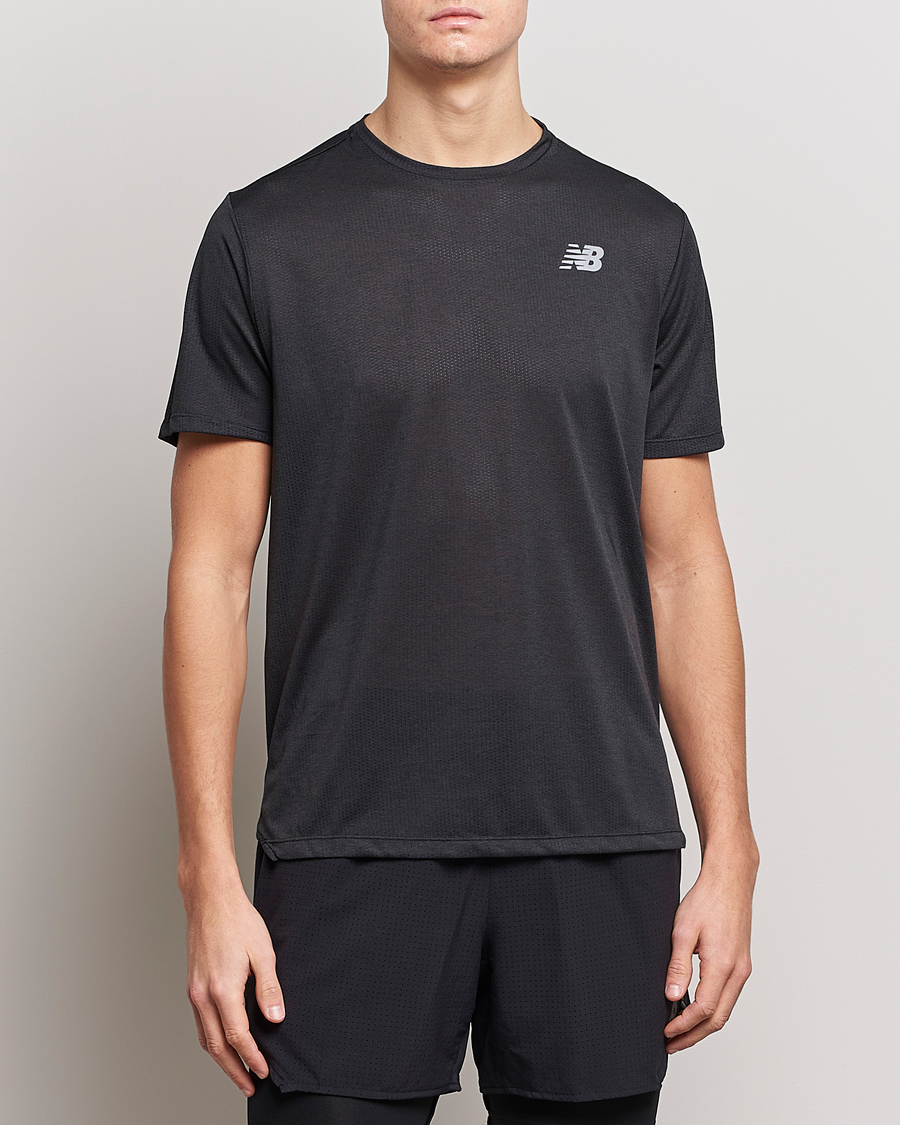 Homme | T-shirts | New Balance Running | Impact Run T-Shirt Black