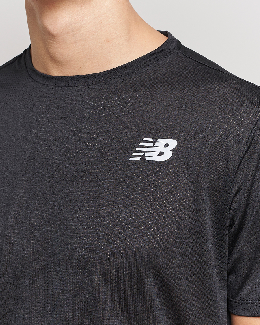 Homme | T-shirts | New Balance Running | Impact Run T-Shirt Black