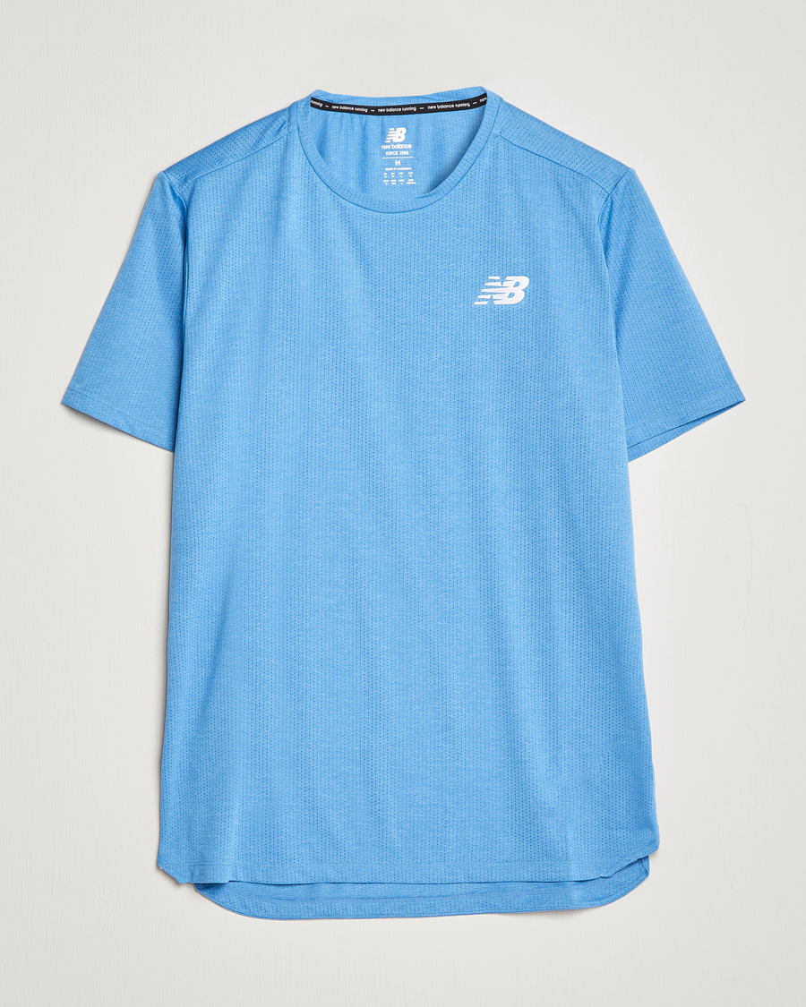Homme | T-shirts | New Balance Running | Impact Run T-Shirt Heritage Blue