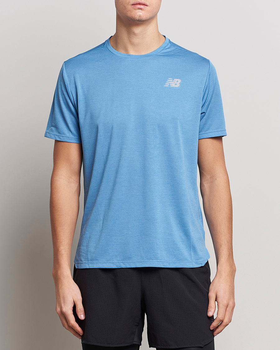 Homme | T-shirts | New Balance Running | Impact Run T-Shirt Heritage Blue