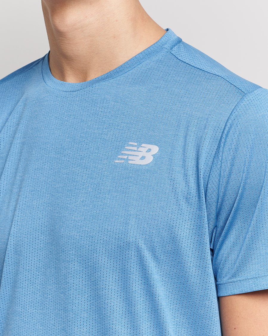 Homme | T-shirts | New Balance Running | Impact Run T-Shirt Heritage Blue