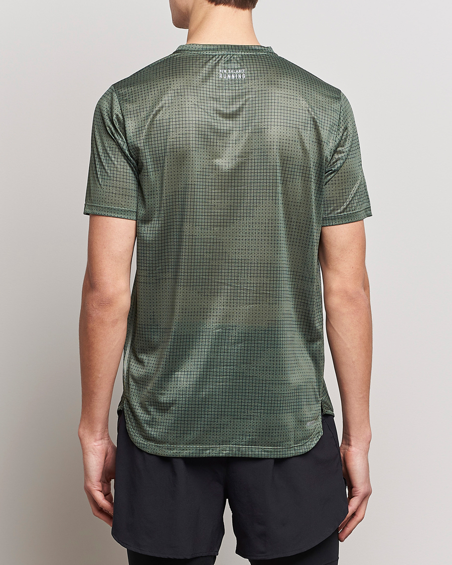 Homme | T-shirts | New Balance Running | Impact Run T-Shirt Deep Olive