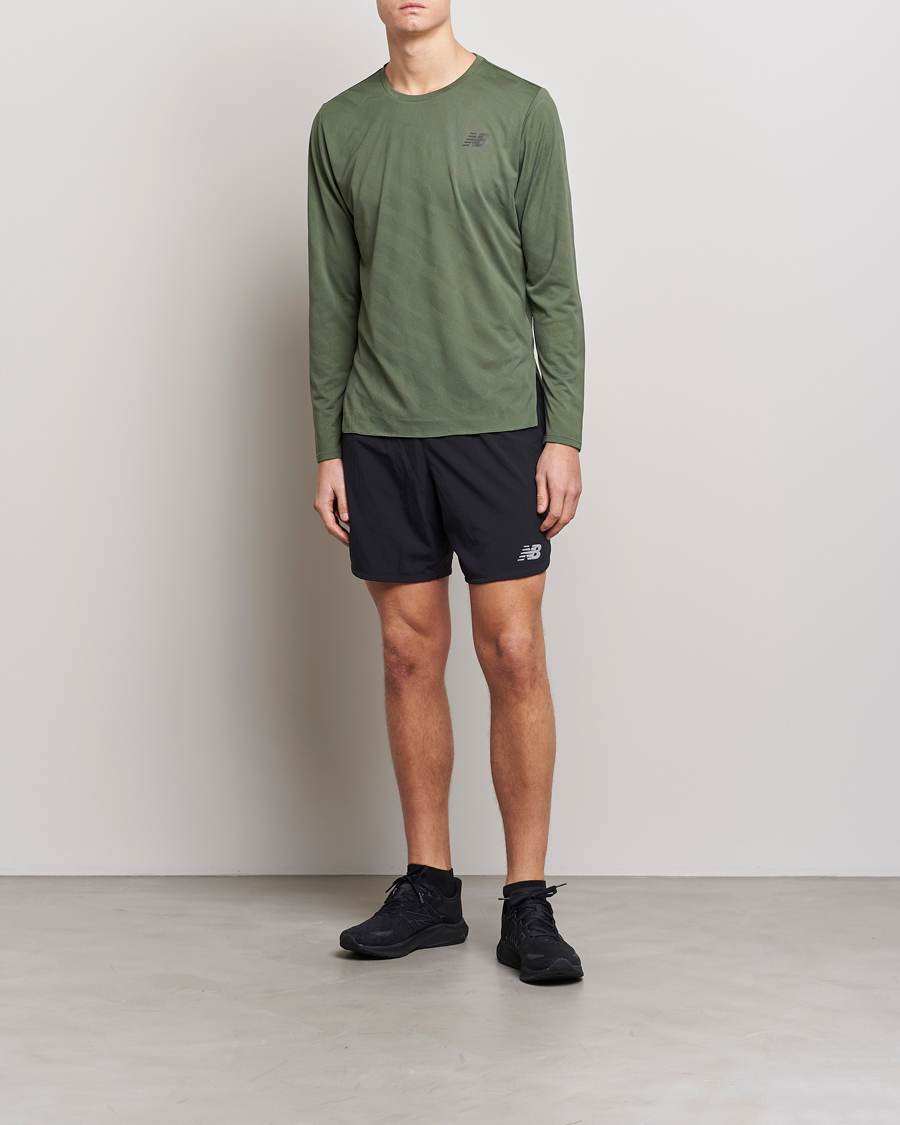 Homme | Shorts | New Balance Running | New Balance Impact Run 7 Inch Shorts Black