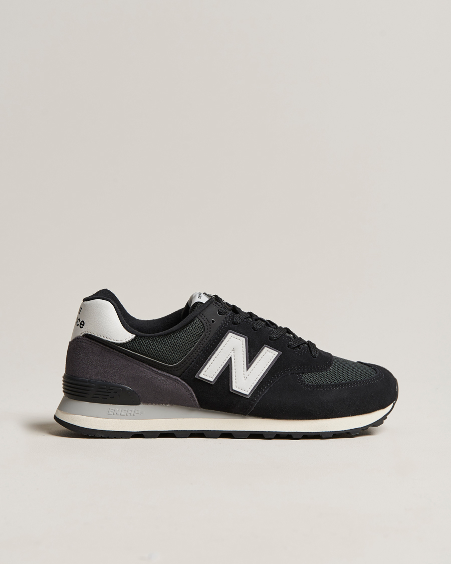 Homme | New Balance 574 Sneakers Black/White | New Balance | 574 Sneakers Black/White