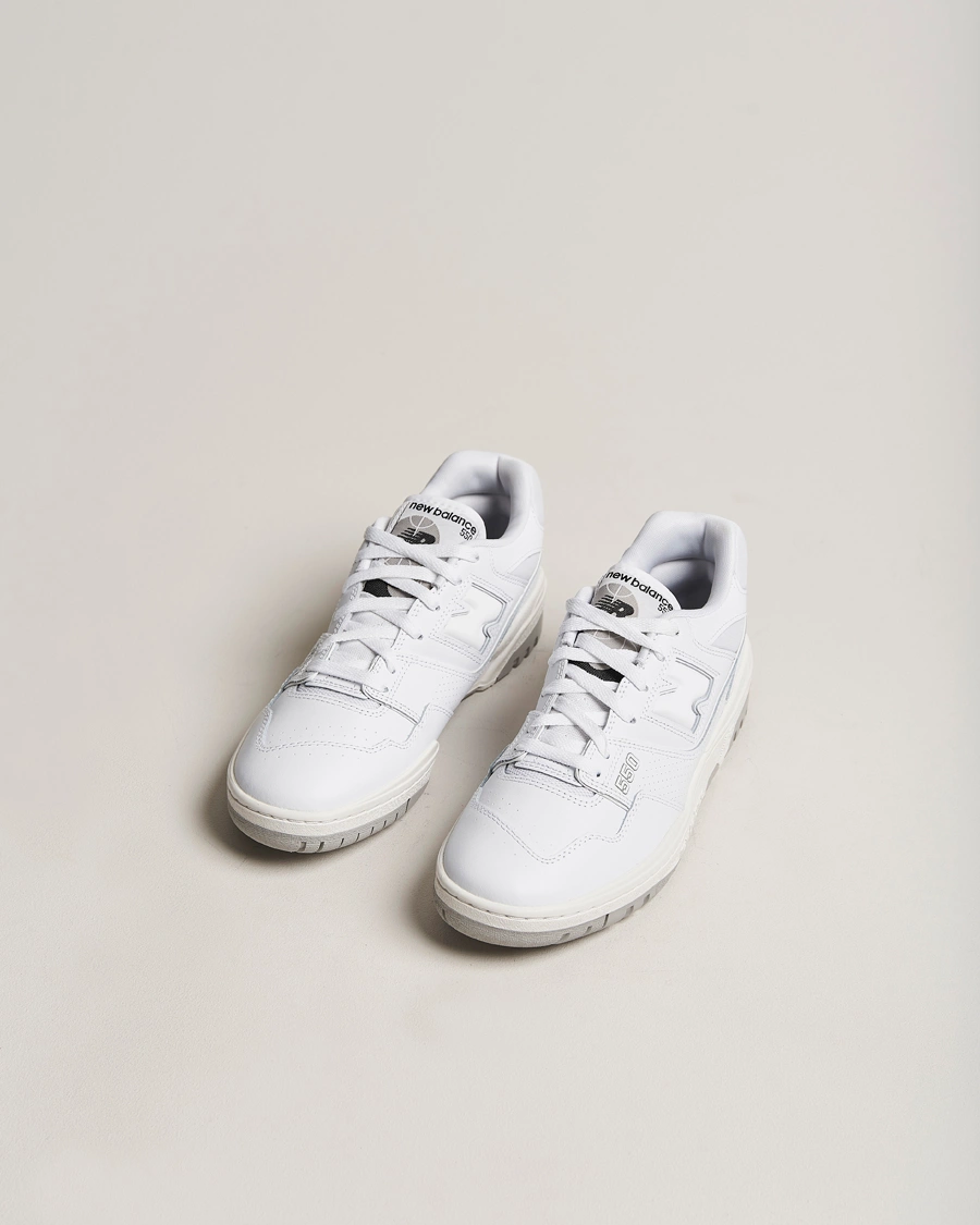Homme | Baskets Blanches | New Balance | 550 Sneakers White