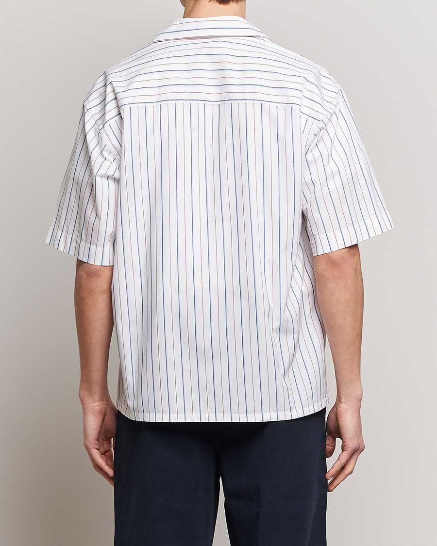 Homme | Chemises | Marni | Striped Bowling Shirt Lily White