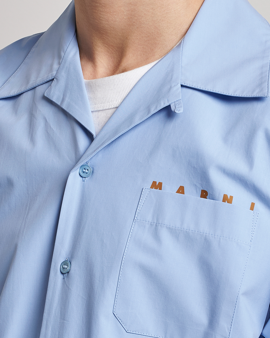 Homme | Chemises | Marni | Bowling Shirt Iris Blue