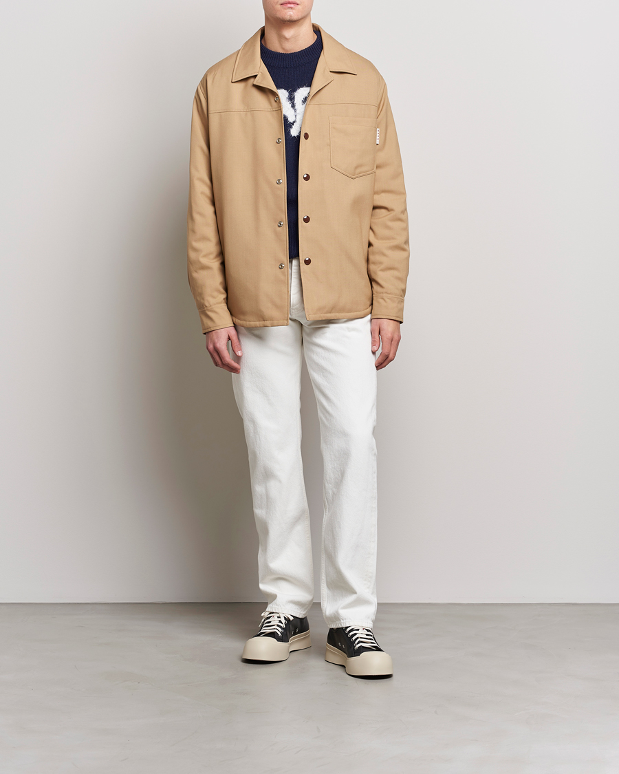 Homme | Manteaux Et Vestes | Marni | Virgin Wool Shirt Jacket Dijon