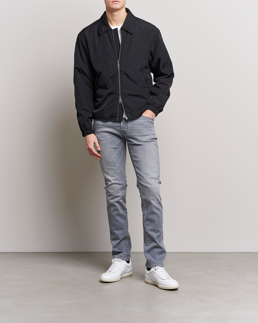 Homme | Jeans | Jacob Cohën | Nick Slim Fit Stretch Jeans Light Grey