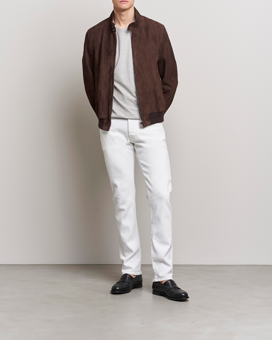 Homme | Jeans | Jacob Cohën | Nick Limited Edition Slim Fit Jeans White