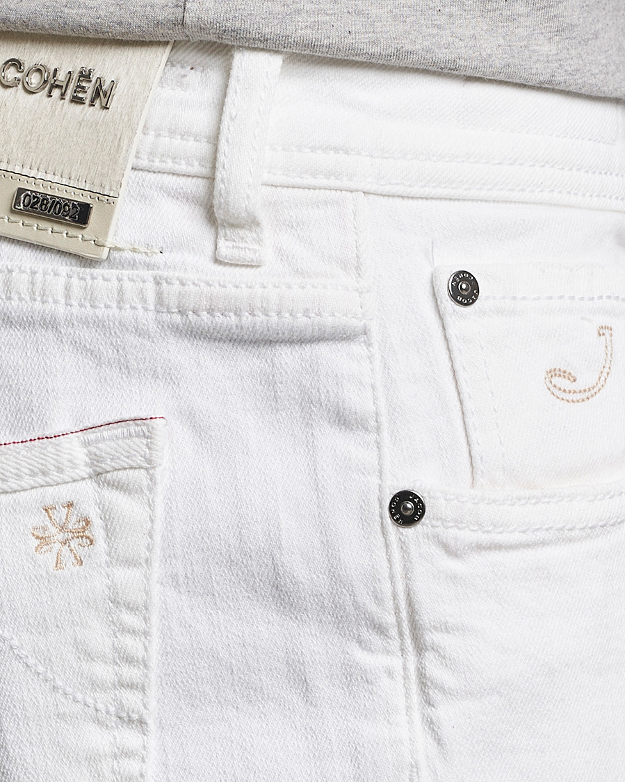 Homme | Jeans | Jacob Cohën | Nick Limited Edition Slim Fit Jeans White