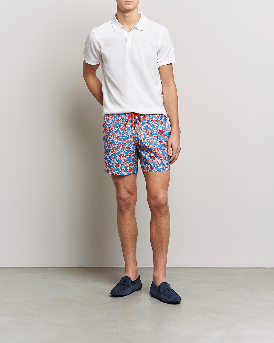 Homme | Maillots De Bain | Vilebrequin | Moorea Swimshorts Faience
