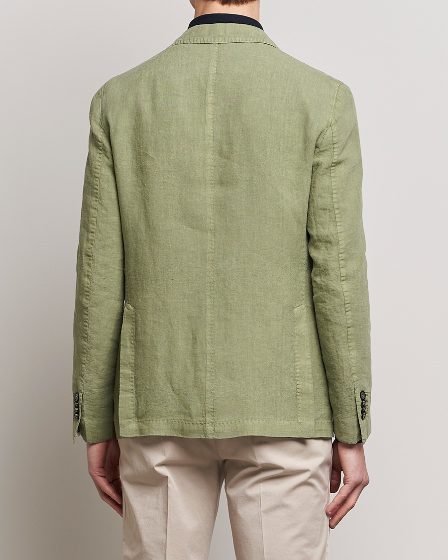 Homme | Blazers | L.B.M. 1911 | Jack Regular Fit Linen Blazer Light Green