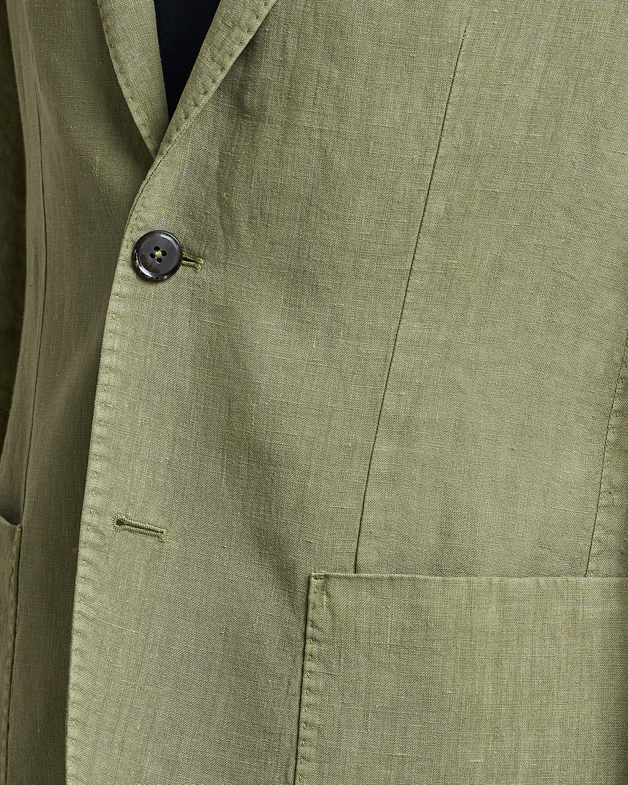 Homme | Blazers | L.B.M. 1911 | Jack Regular Fit Linen Blazer Light Green